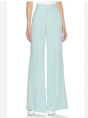 Tiffany Blue High Rise Wide Leg Trousers XS Zara Pants Classic Suit Robins Egg